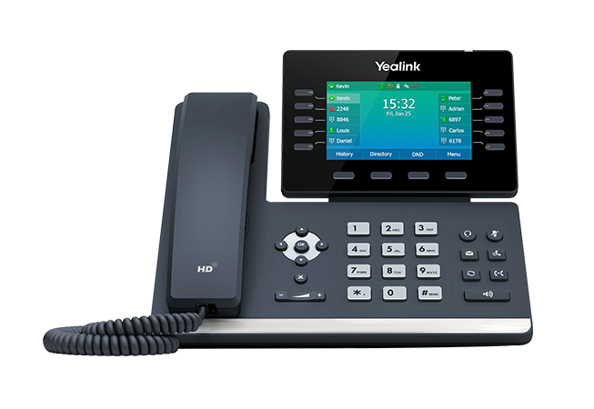 This is an image of the SIP-T27P IP Phone. 